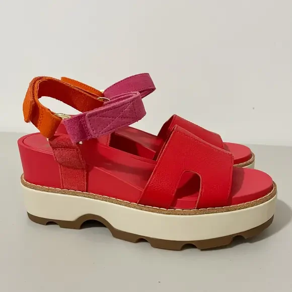 Sorel Women's Sandals - Red, Pink, and Orange - Picture 4 of 9